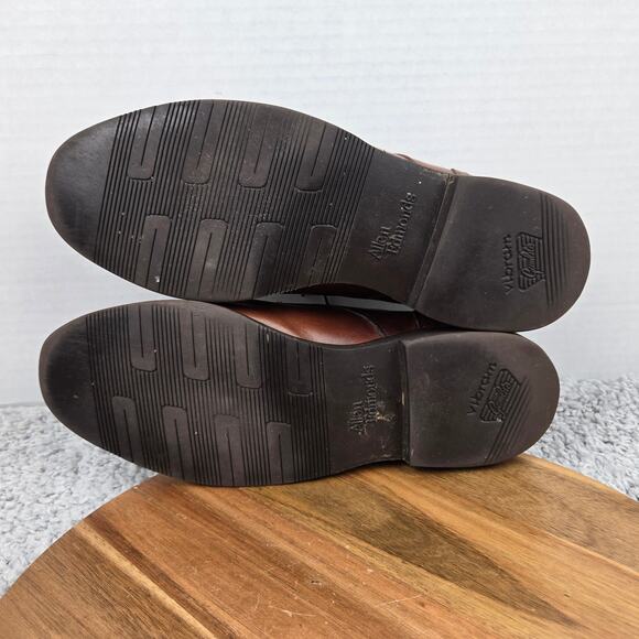 Allen Edmonds Mens 10.5E Ellsworth Brown Cap Toe Office Oxford Dress Shoe 3968 - Picture 8 of 12